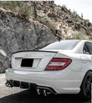 Mercedes C Class W204 Spoiler Lip